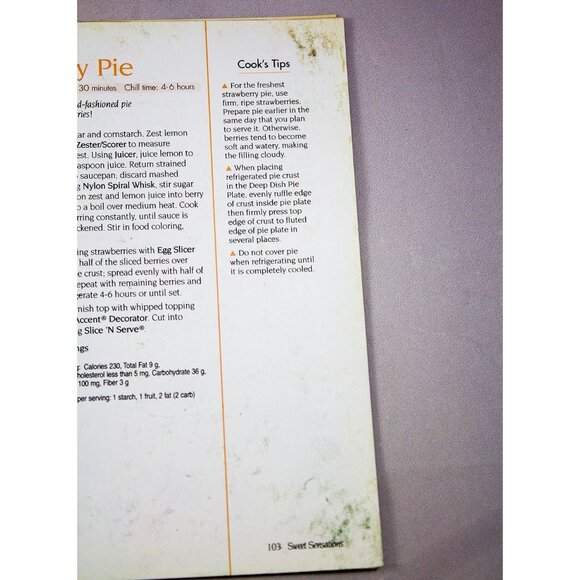 The Pampered Chef Casual Cooking Cookbook Easy Recipes For Indoors & Out 2002 - Picture 8 of 15